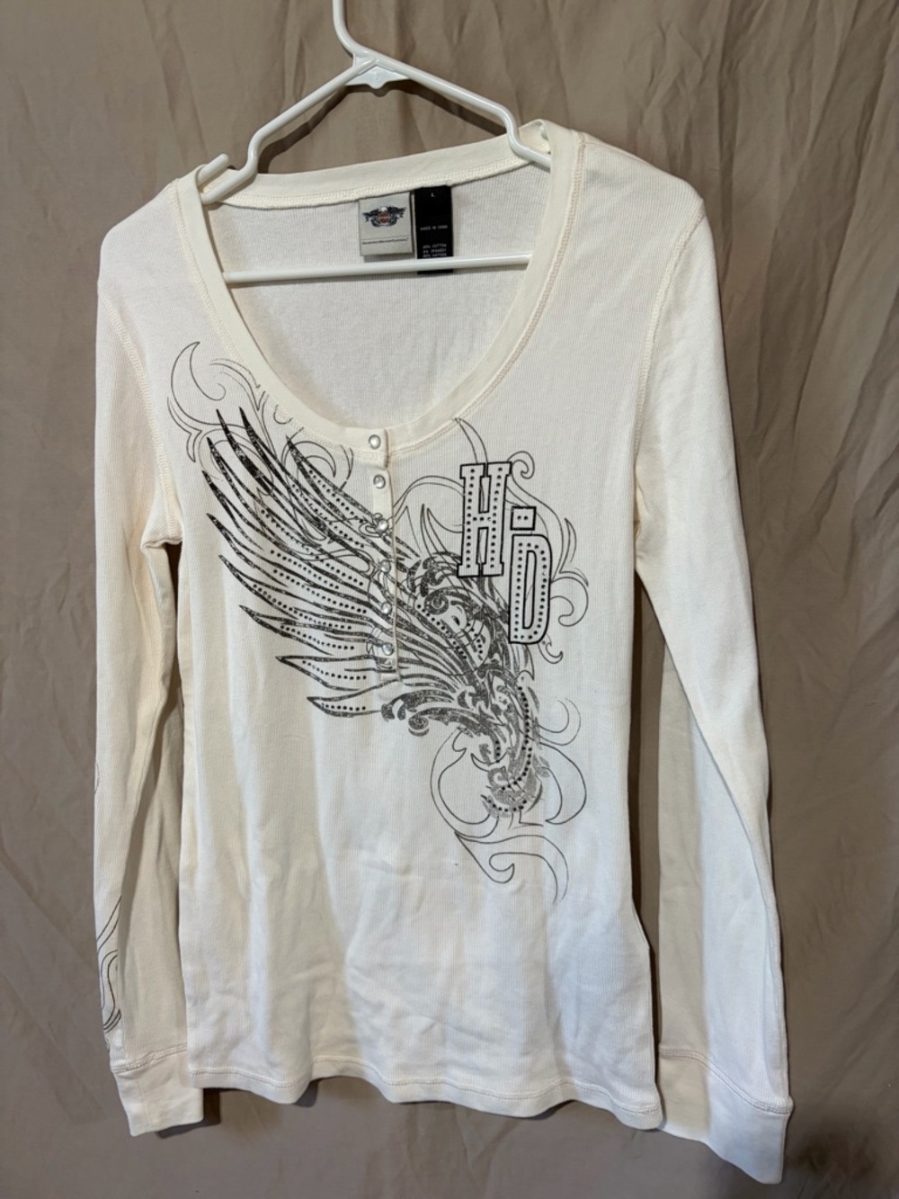 Harley Davidson Y2K long sleeve